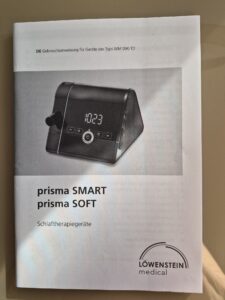 Schlafgerät mit viel Zubhör