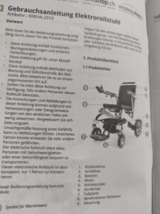 Elektro Rollstuhl