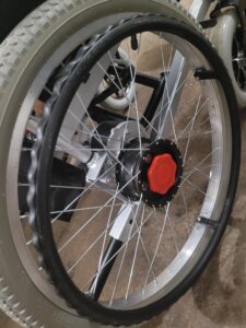 ECONELO Elektrischer Rollstuhl Doppel-Motor - 2 × 250W - Schwarz