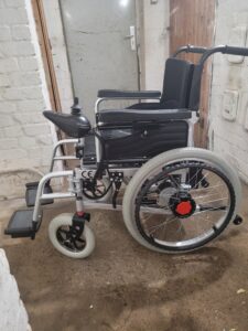 ECONELO Elektrischer Rollstuhl Doppel-Motor - 2 × 250W - Schwarz