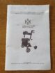NEU und UNBENUTZT: KESSER Leichtgewicht-Rollator (Weinrot/Schwarz) mit Tasche - NEU und UNBENUTZT: KESSER Leichtgewicht-Rollator (Weinrot/Schwarz) mit Tasche