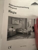 Pflegebett Burmeier Regia easy Switch Kunstleder Seniorenbett