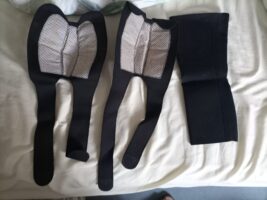 Knie Stützhilfe leichte Fixierung
