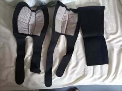 Knie Stützhilfe leichte Fixierung