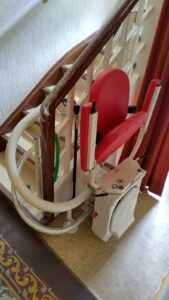 Treppenlift innen