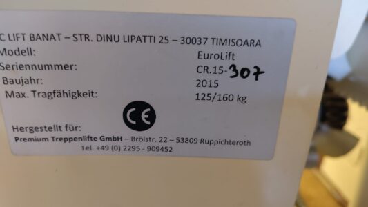 Treppenlift innen