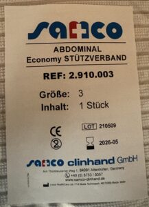 Samco ABDOMINAL Economy STÜTZVERBAND
