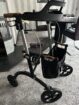 Saljol Allround Rollator AR62 Magic Black aus Carbon - Saljol Allround Rollator AR62 Magic Black aus Carbon