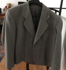 Herren Sakko Rolli-Moden hellgrau Gr. M / 50