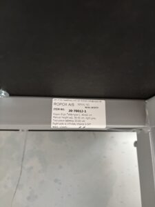 Ropox Ergotisch/Therapietisch mit Zubehör