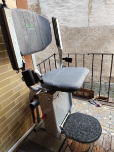 Treppenlift außen