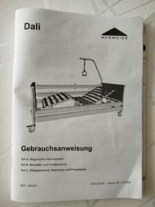 Burmeier Pflegebett Dali