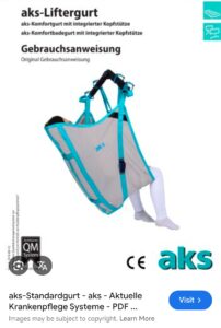 AKS-Liftergurte (Hygienegurte)