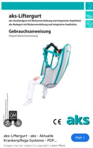 AKS-Liftergurte (Hygienegurte)