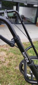 Wie neu Kimba Cross Gestell mit Fahrraddeichsel Otto Bock Jogger Reha-Buggy