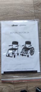 Dusch Rollstuhl Typ Aston 24