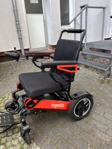 ergoflix® LX (6 km/h), faltbarer premium Elektrorollstuhl