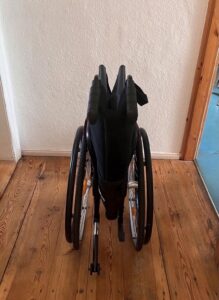 SOPUR QS5 Aktivrollstuhl / Faltrollstuhl – sehr gepflegt – Sitzbreite 46 cm
