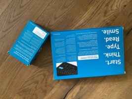 leichtläufige neuwertige Tastatur mit extra Numpad