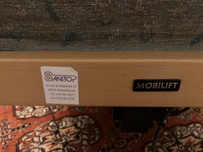 Ergonomischer Pflegesessel el. verstellbar