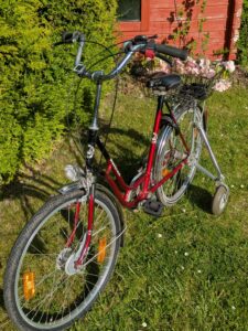 Haverich Therapierad 28 Zoll mit Stützrädern