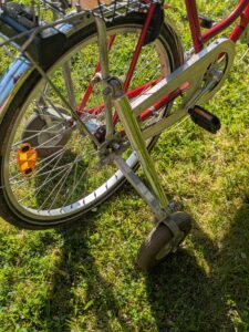 Haverich Therapierad 28 Zoll mit Stützrädern