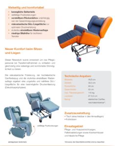 Relax Stuhl für die Pflege