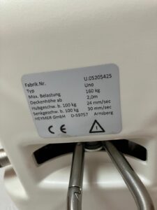 Deckenlifter/Patiantenlifter Heymer UNO