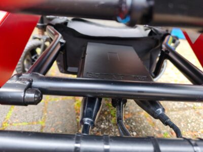 E-Rollstuhl ergoflix LXplus -rot- faltbar