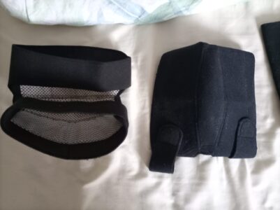 Knie Stützhilfe leichte Fixierung