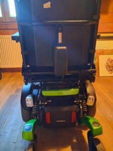 Elektrischer Rollstuhl Otto Bock Sonderausstattung für Schwerbehinderung